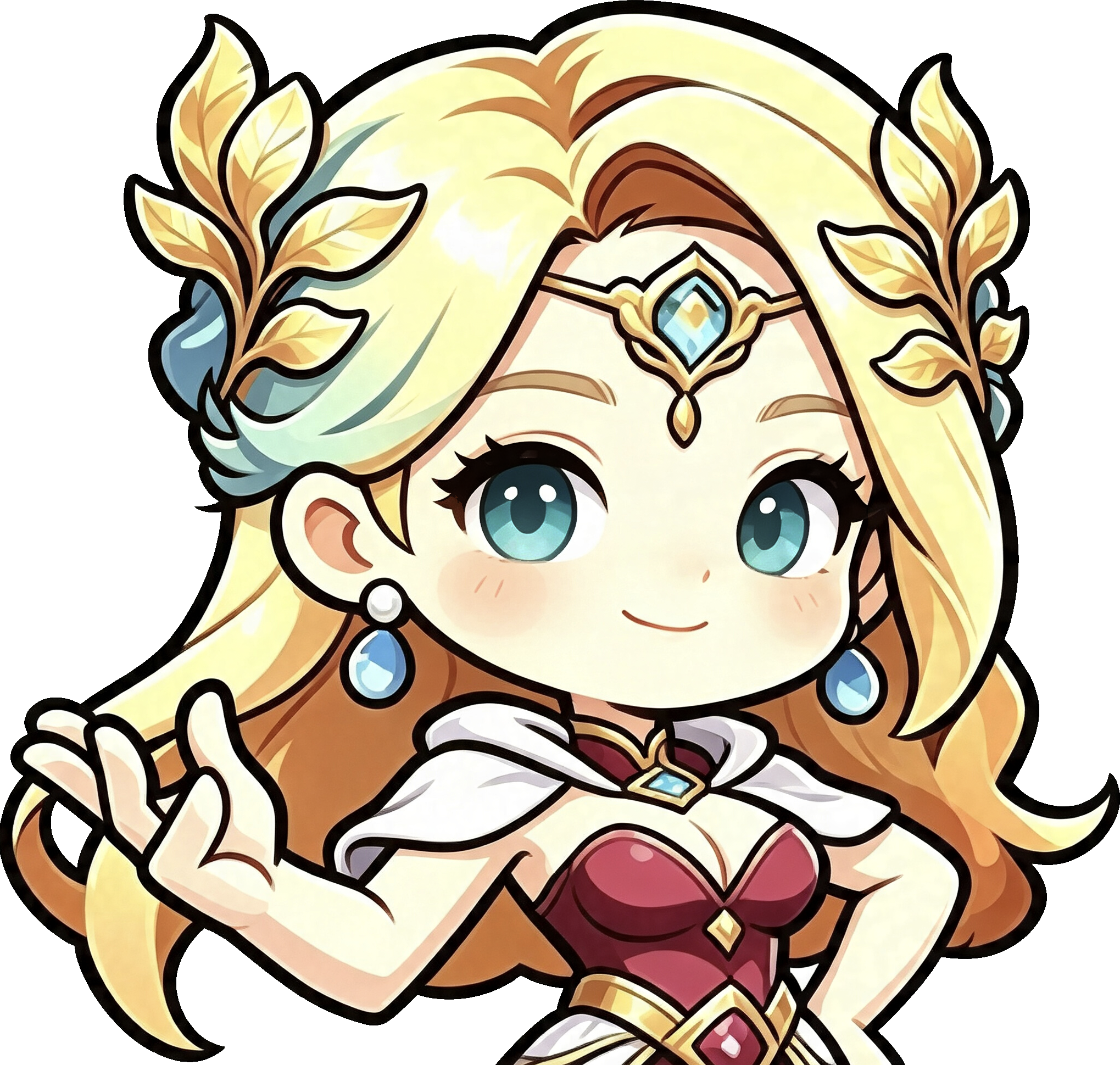 Cartoon fantasy character from Merge War